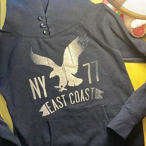 American Eagle 🦅 Size small navy blue hoodie